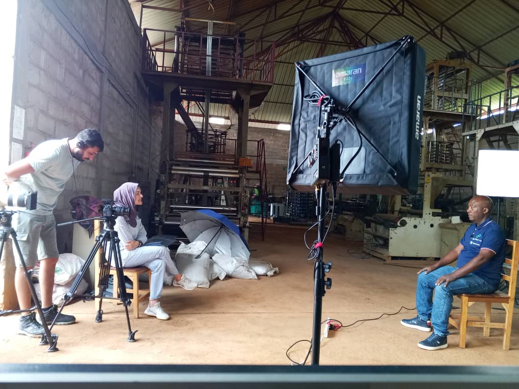 Russia Today TV visits AgroPlast’s Eco-Friendly Company in Rwanda