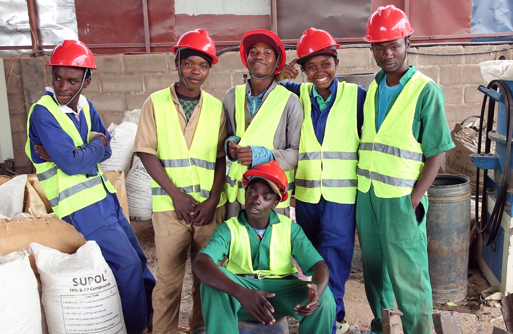 Youth Working at Agroplast Ltd Say Environmental Conservation is the Key to Their Progress